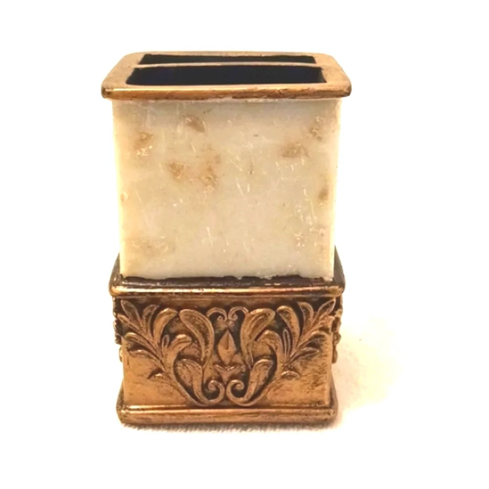 NEW! Toothbrush Holder Fancy‎ ITALIAN Style NEW! OFFICE PENCIL HOLDER